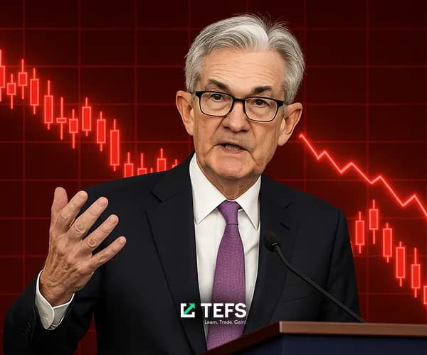 Sell-off deepens on Powell's warning 17/04/2025