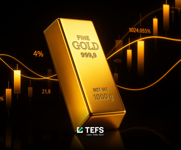 Gold Pushes Into Upside Reversal as Markets Climb 04/12/2025